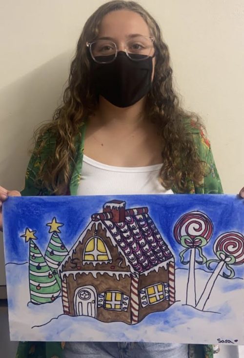 kidzart multimedia art class teens teenage intermediate lesson